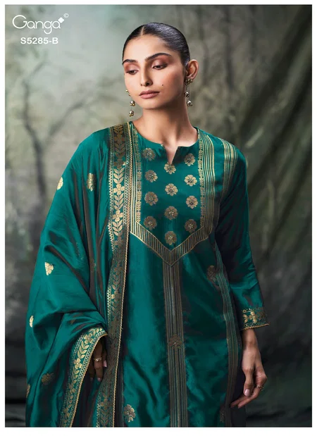 Samci 5285 By Ganga Pure Viscose Salwar Kameez